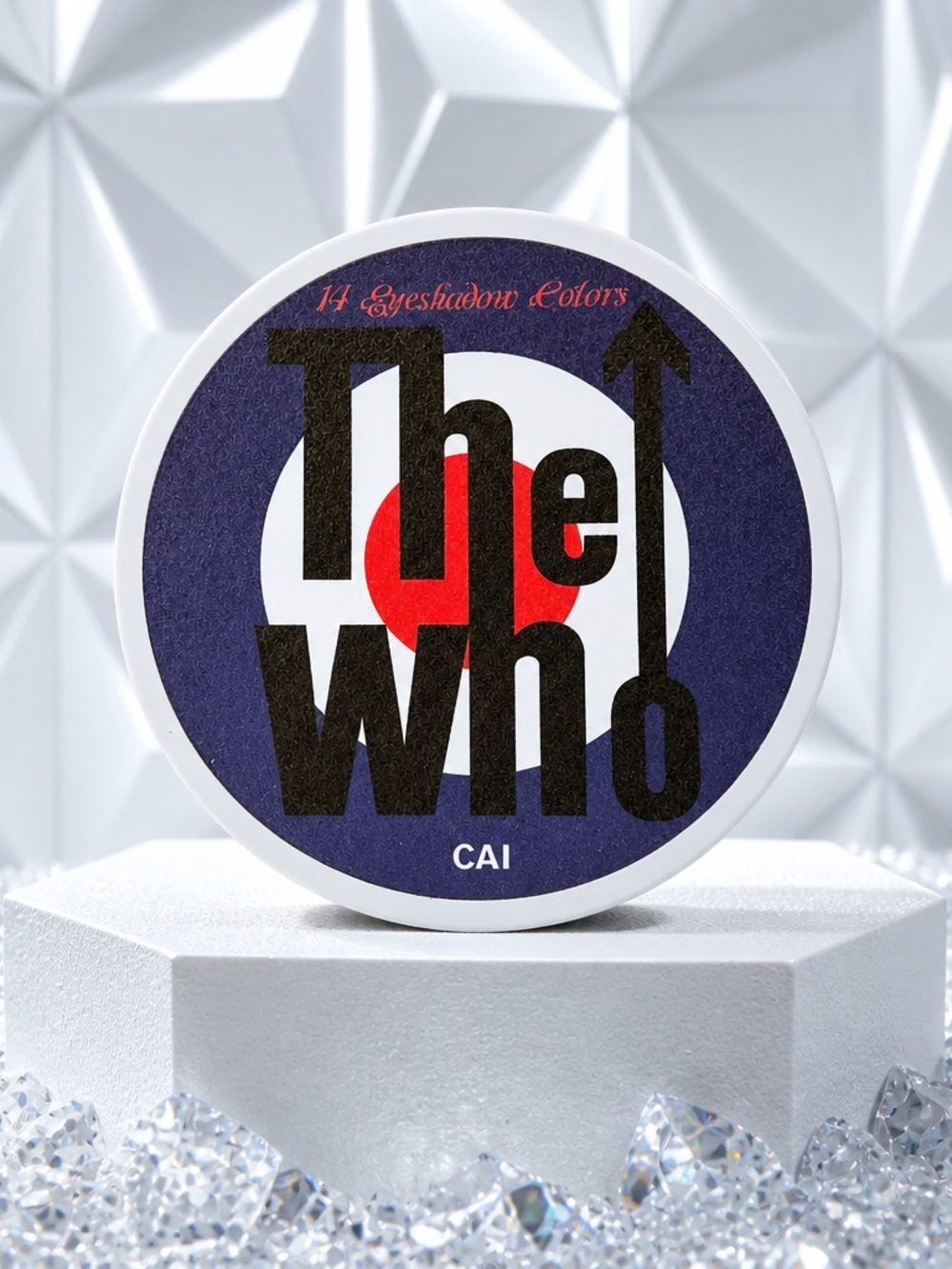 The Who By CAI 14 Color Warm Neutrals Eyeshadow Palette With Mirror